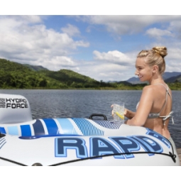 Bestway 43116 Koło do pływania z oparciem Hydro Force Rapid Rider Niebieskie 1.35m