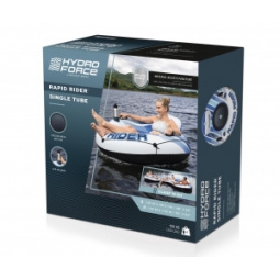 Bestway 43116 Koło do pływania z oparciem Hydro Force Rapid Rider Niebieskie 1.35m