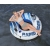 Bestway 43116 Koło do pływania z oparciem Hydro Force Rapid Rider Niebieskie 1.35m