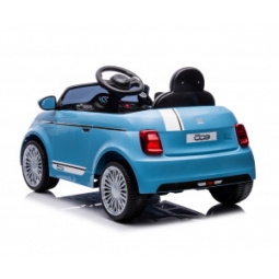 Milly Mally Pojazd na akumulator Fiat 500e Blue
