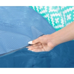 Bestway 43555 Fotel Leżak siatkowy do pływania Niebieski 1.45m x 87cm