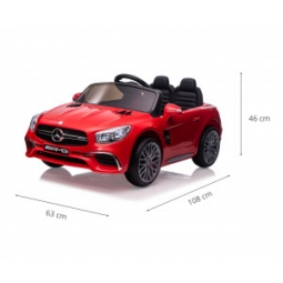 Milly Mally Pojazd na akumulator Mercedes-Benz SL65 AMG Red