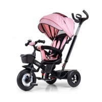 Milly Mally Rowerek Trójkołowy Movi Black-Pink