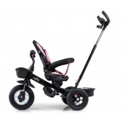 Milly Mally Rowerek Trójkołowy Movi Black-Pink