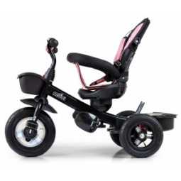 Milly Mally Rowerek Trójkołowy Movi Black-Pink