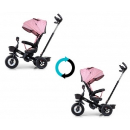 Milly Mally Rowerek Trójkołowy Movi Black-Pink