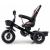 Milly Mally Rowerek Trójkołowy Movi Black-Pink