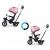 Milly Mally Rowerek Trójkołowy Movi Black-Pink