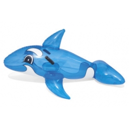 Bestway 41037 Delfin do pływania z uchwytami Transparentny 1.57m x 94cm