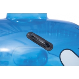Bestway 41037 Delfin do pływania z uchwytami Transparentny 1.57m x 94cm