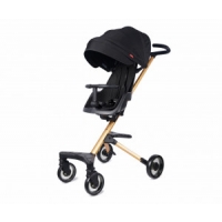 Qplay Easy Wózek Dziecięcy 3w1 Golden/Black