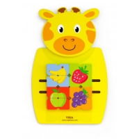 Viga 50680 Sensoryczna tablica manipulacyjna - żyrafa