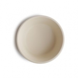 Mushie Miseczka Silikonowa z Przyssawką Ivory
