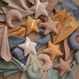 Mushie Przytulanka Lovey Moon Blush