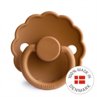 Smoczek FRIGG Daisy Silikon Cappuccino - Rozmiar 2
