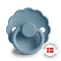 Smoczek FRIGG Daisy Silikon Glacier Blue - Rozmiar 2