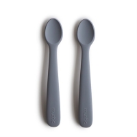 Mushie Łyżeczki Silikonowe do Nauki Samodzielnego Jedzenia 2-Pack Tradewinds