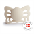 Smoczek FRIGG Butterfly Silikon Cream Rozmiar 1
