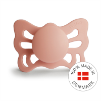 Smoczek FRIGG Butterfly Silikon Pretty in Peach Rozmiar 1