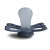 Smoczek FRIGG Butterfly Silikon Slate Rozmiar 2