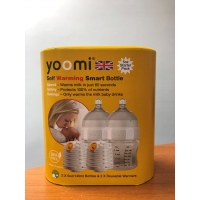 Yoomi – Komplet 2 x Inteligentna Butelka samopodgrzewająca mleko 140ml
