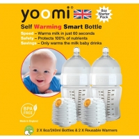 Yoomi – Komplet 2 x Inteligentna Butelka samopodgrzewająca mleko 240ml