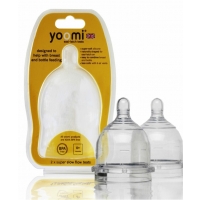 Yoomi – Komplet 2 x Antykolkowe Smoczki Proper Latch® bardzo wolny przepływ