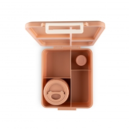 Citron Grand Lunch Box z Termosem - Blush Pink
