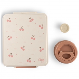 Citron Grand Lunch Box z Termosem - Cherry