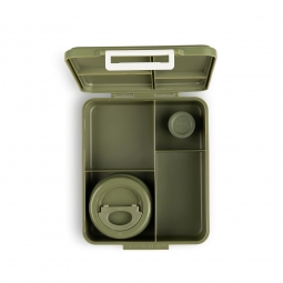 Citron Grand Lunch Box z Termosem - Green