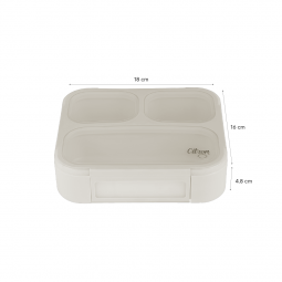 Citron Lunch Box ze Sztućcami - Dark Blue