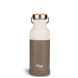 Citron Butelka Termiczna ze Stali Nierdzewnej 500ml - Brown