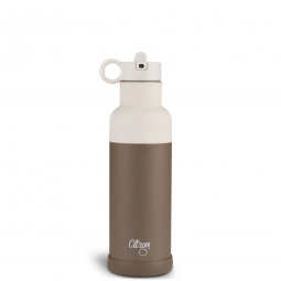 Citron Butelka Termiczna ze Stali Nierdzewnej 500ml - Brown