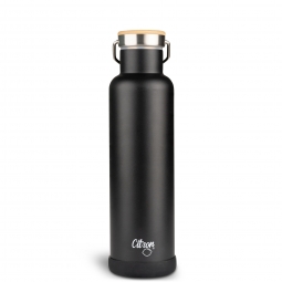 Citron Butelka Termiczna ze Stali Nierdzewnej 750ml - Black