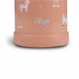 Citron Butelka Termiczna ze Stali Nierdzewnej 250ml - Unicorn Blush Pink