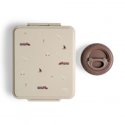 Citron Grand Lunch Box z Termosem - Vehicles