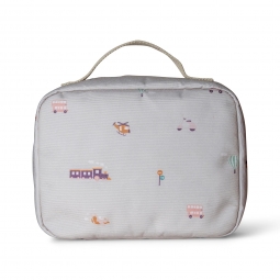 Citron Kwadratowy Lunch Bag / Śniadaniówka - Vehicles