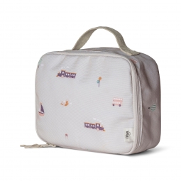 Citron Kwadratowy Lunch Bag / Śniadaniówka - Vehicles