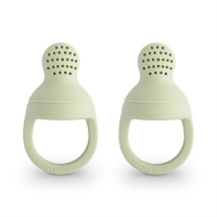 Mushie Gryzak na Przekąski 2-pack Sage