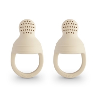 Mushie Gryzak na Przekąski 2-pack Shifting Sand