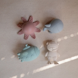 Mushie Zestaw do Kąpieli – Sealife 4-pack