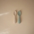 Mushie Łyżeczki Startowe dla Malucha – 2- pack Cambridge Blue/Shifting Sand