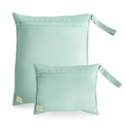 Mushie Torebki Wodoodporne 2-pack - Roman Green
