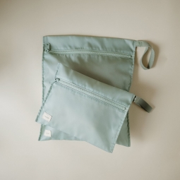 Mushie Torebki Wodoodporne 2-pack - Roman Green