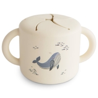 Mushie Kubek Niewysypek na Przekąski - Whales
