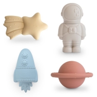Mushie Zestaw do Kąpieli - Space 4-pack