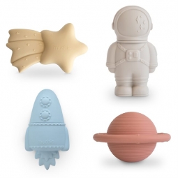 Mushie Zestaw do Kąpieli - Space 4-pack