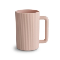 Mushie Kubek Silikonowy do Spłukiwania Głowy - Blush