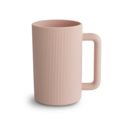 Mushie Kubek Silikonowy do Spłukiwania Głowy - Blush