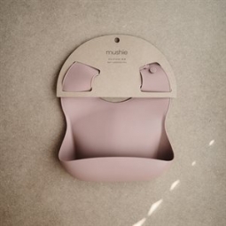 Mushie Śliniak Silikonowy Blush
